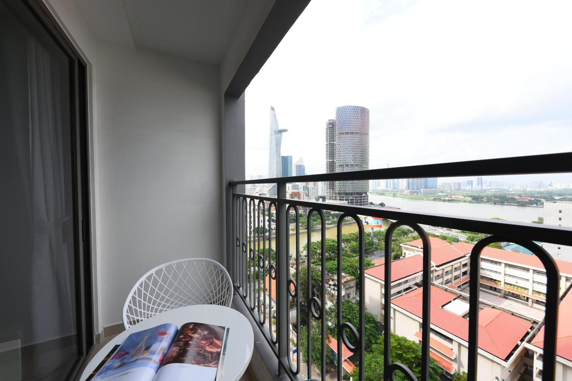 Saigon Royal Apartment Ho-Chi-Minh-Stadt Exterior foto